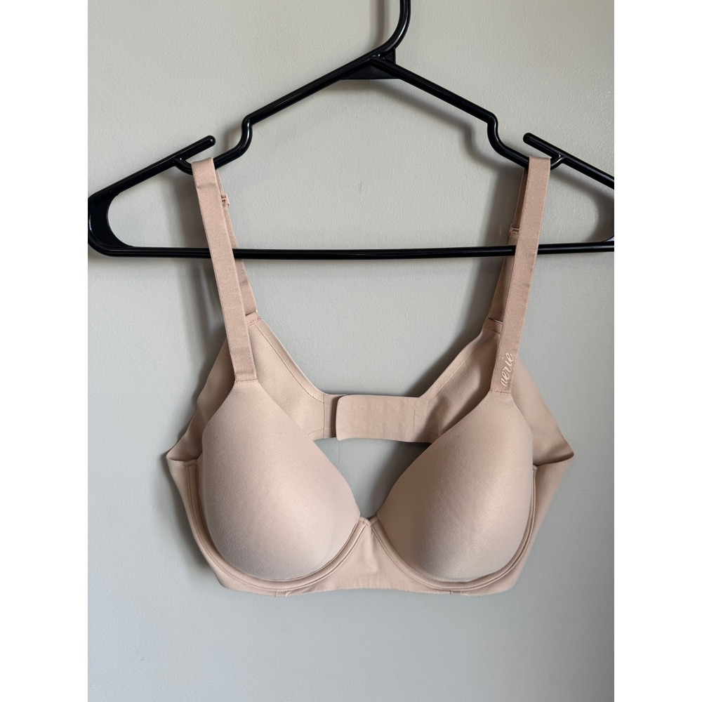 Aerie Womens Tan Smoothez Underwire Bra 36C Seamless Basic Comfort Everyday